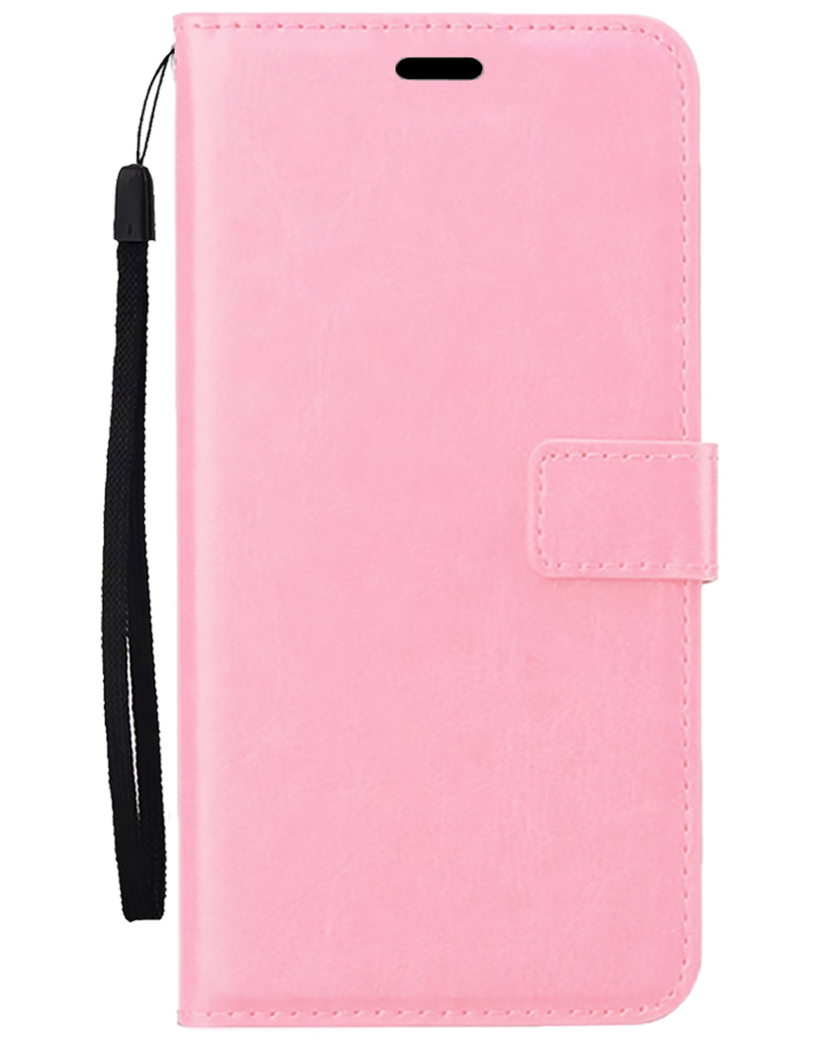 Nomfy Nomfy iPhone 16E Hoesje Bookcase - Lichtroze