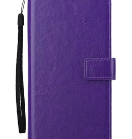 Nomfy Nomfy iPhone 16E Hoesje Bookcase - Paars