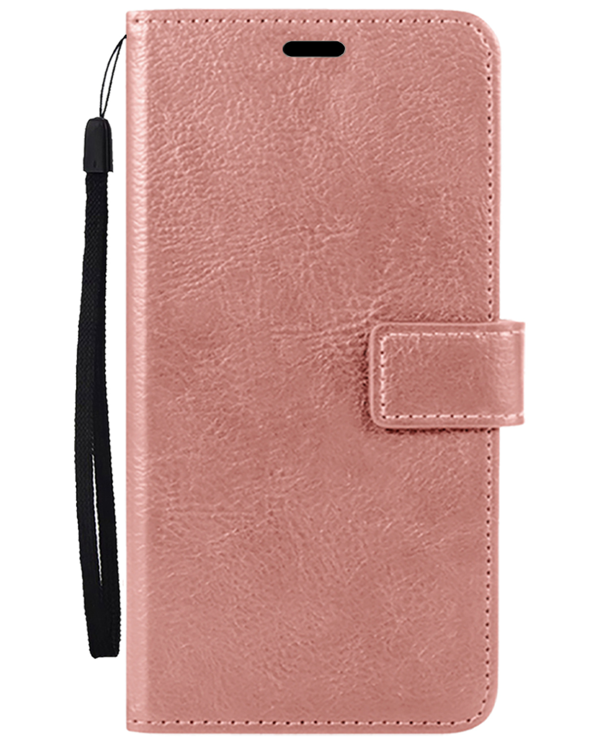 Nomfy Nomfy iPhone 16E Hoesje Bookcase - Rose Goud