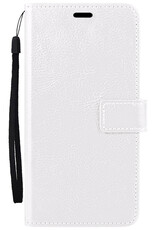 Nomfy Nomfy iPhone 16E Hoesje Bookcase - Wit