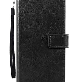 Nomfy Nomfy iPhone 16E Hoesje Bookcase - Zwart