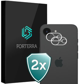 Forterra Forterra iPhone 16E Camera Screenprotector - 2 PACK