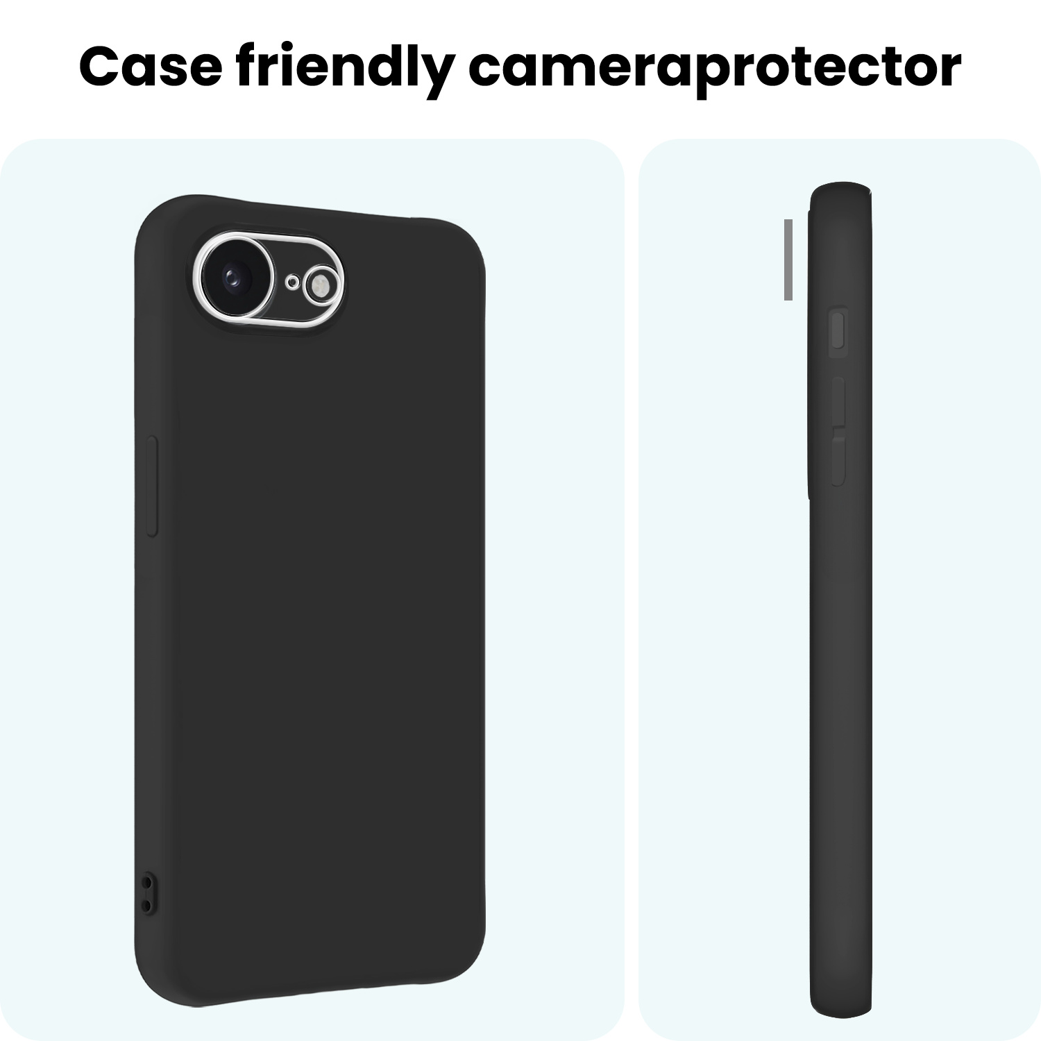 Forterra Forterra iPhone 16E Camera Screenprotector - 3 PACK