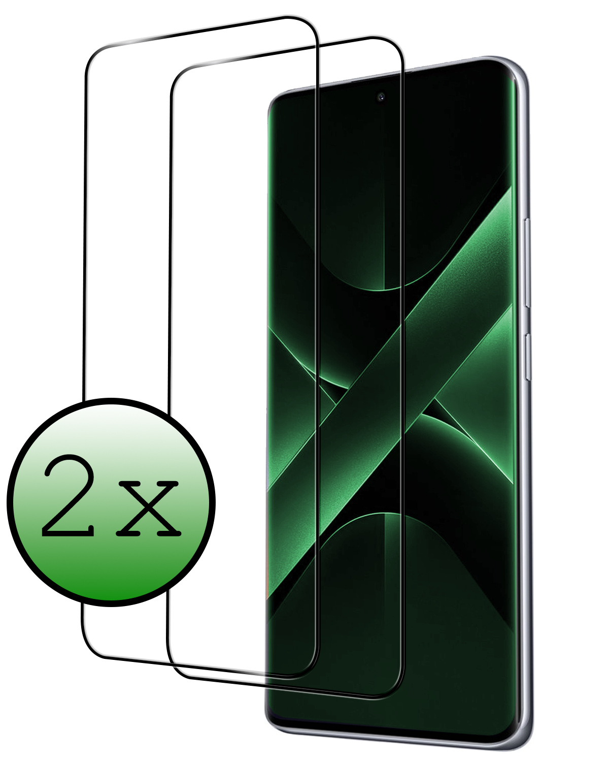 BASEY. BASEY. Xiaomi Poco X7 Screenprotector - 2 PACK