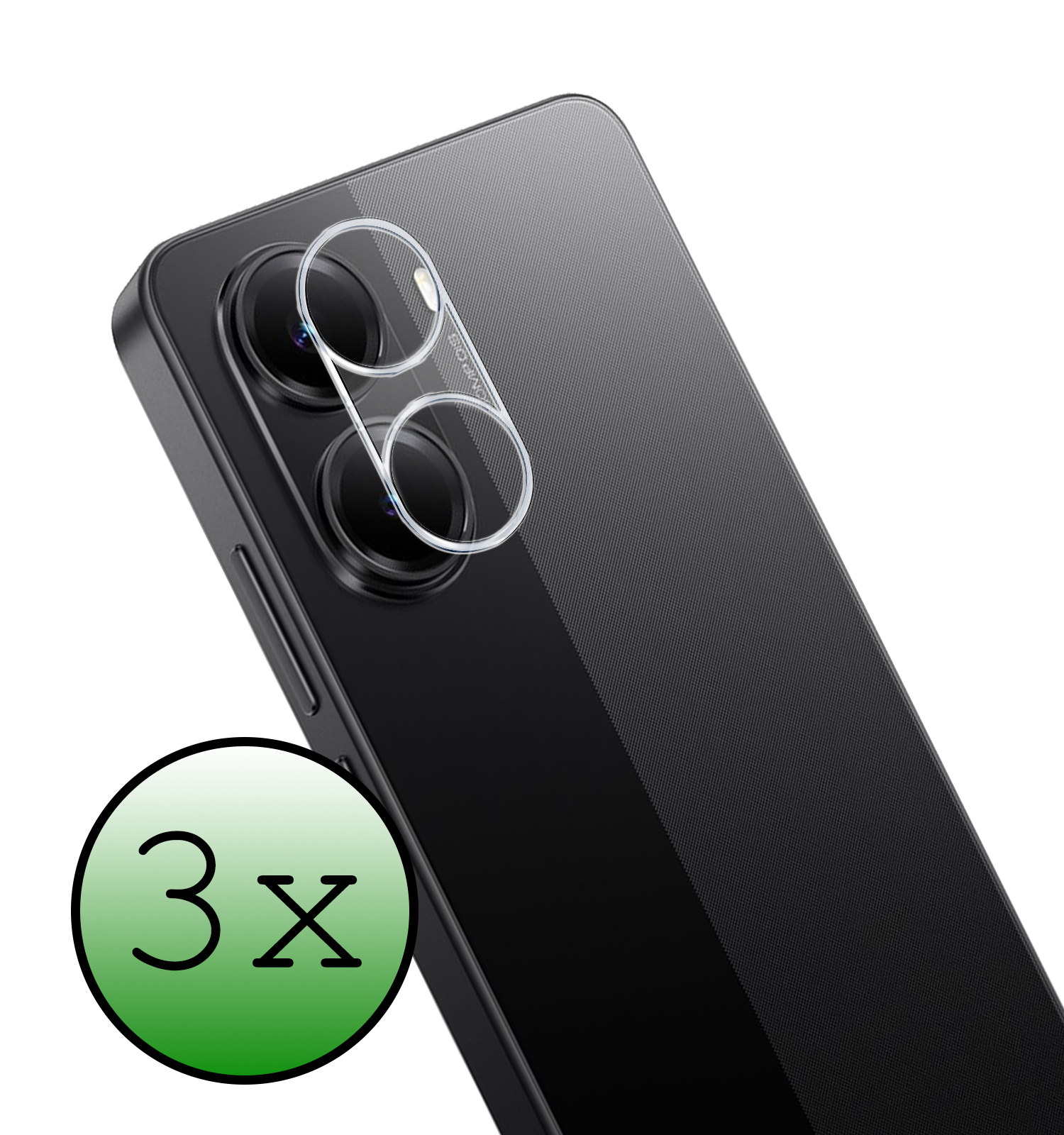 BASEY. BASEY. Xiaomi Poco X7 Pro Camera Screenprotector - 3 PACK