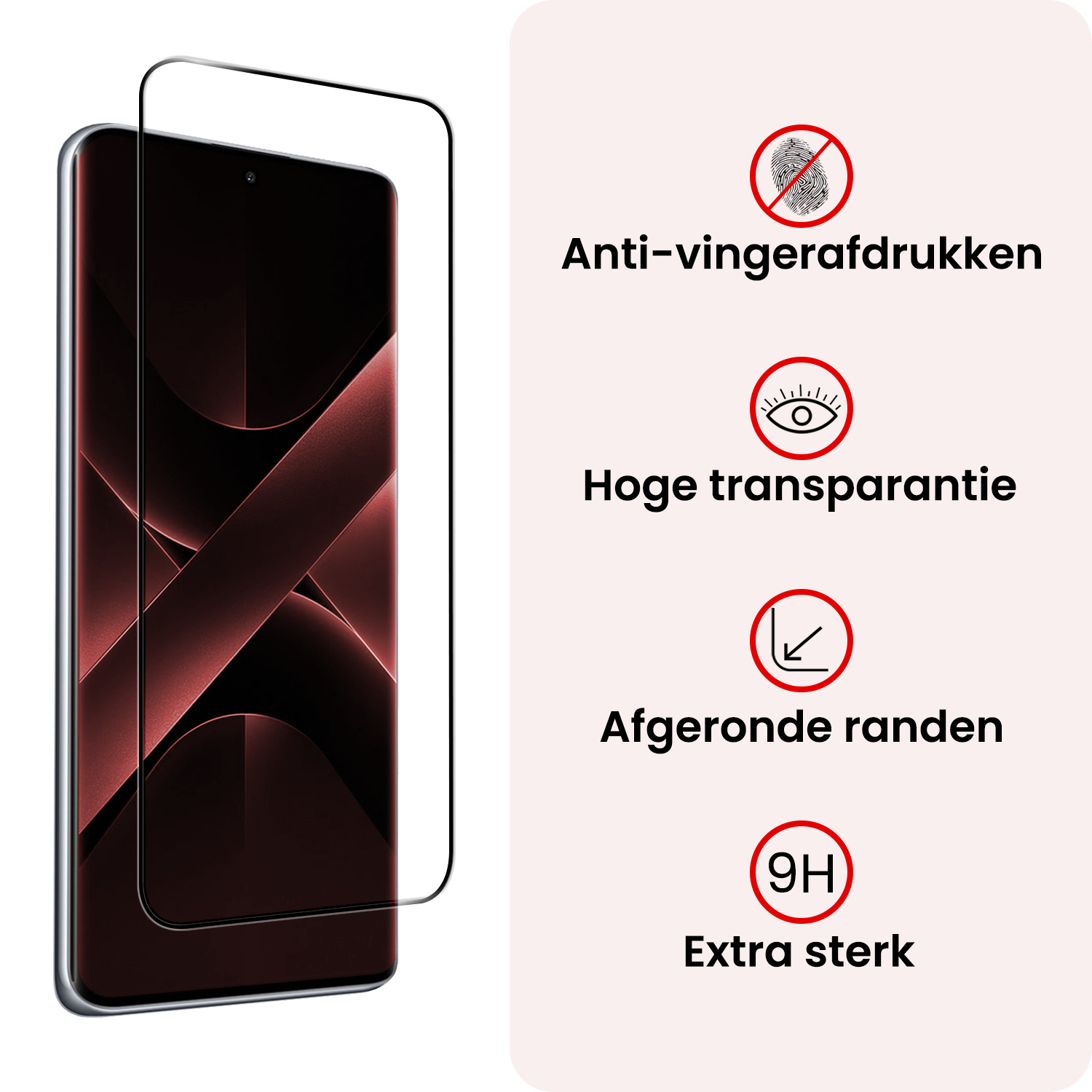 NoXx NoXx Xiaomi Poco X7 Screenprotector - 3 PACK