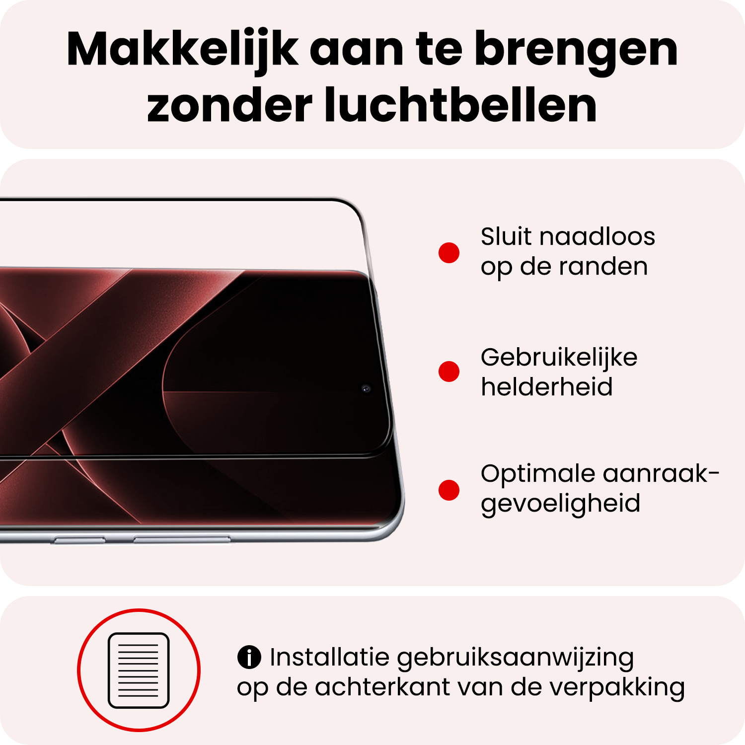 NoXx NoXx Xiaomi Poco X7 Screenprotector - 3 PACK