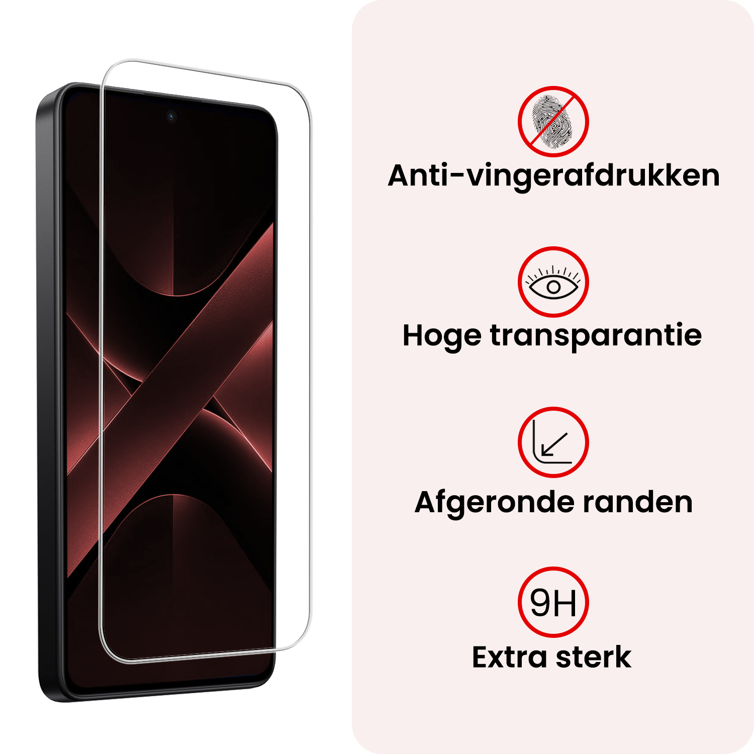 NoXx NoXx Xiaomi Poco X7 Pro Screenprotector - 3 PACK