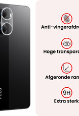 NoXx NoXx Xiaomi Poco X7 Pro Camera Screenprotector - 3 PACK