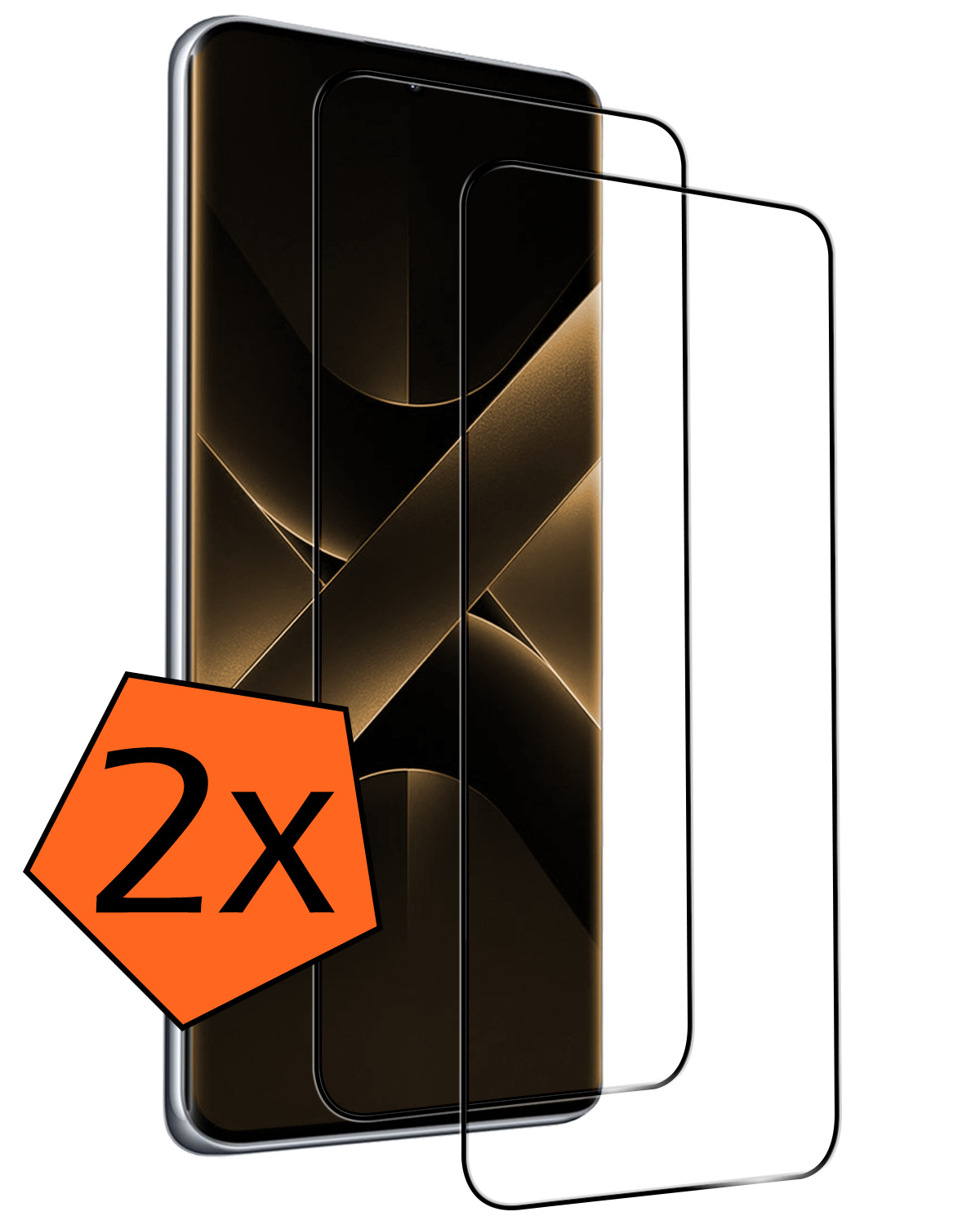 Nomfy Nomfy Xiaomi Poco X7 Screenprotector - 2 PACK