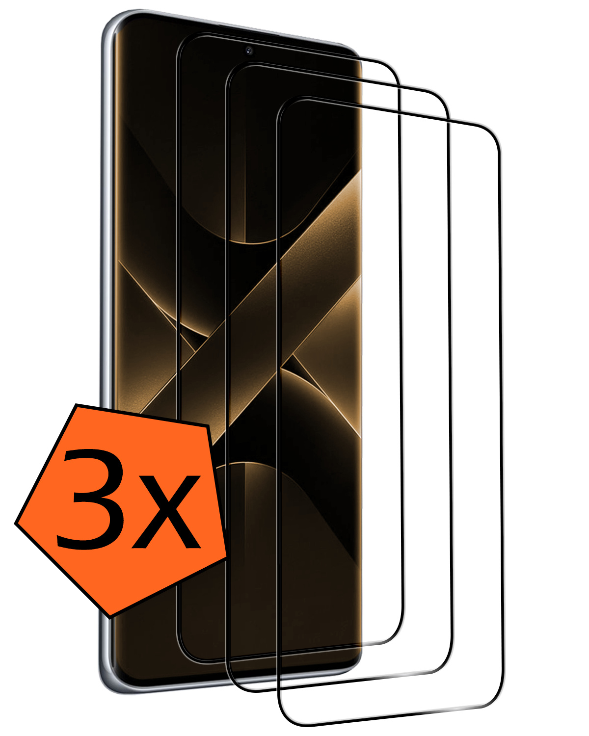 Nomfy Nomfy Xiaomi Poco X7 Screenprotector - 3 PACK