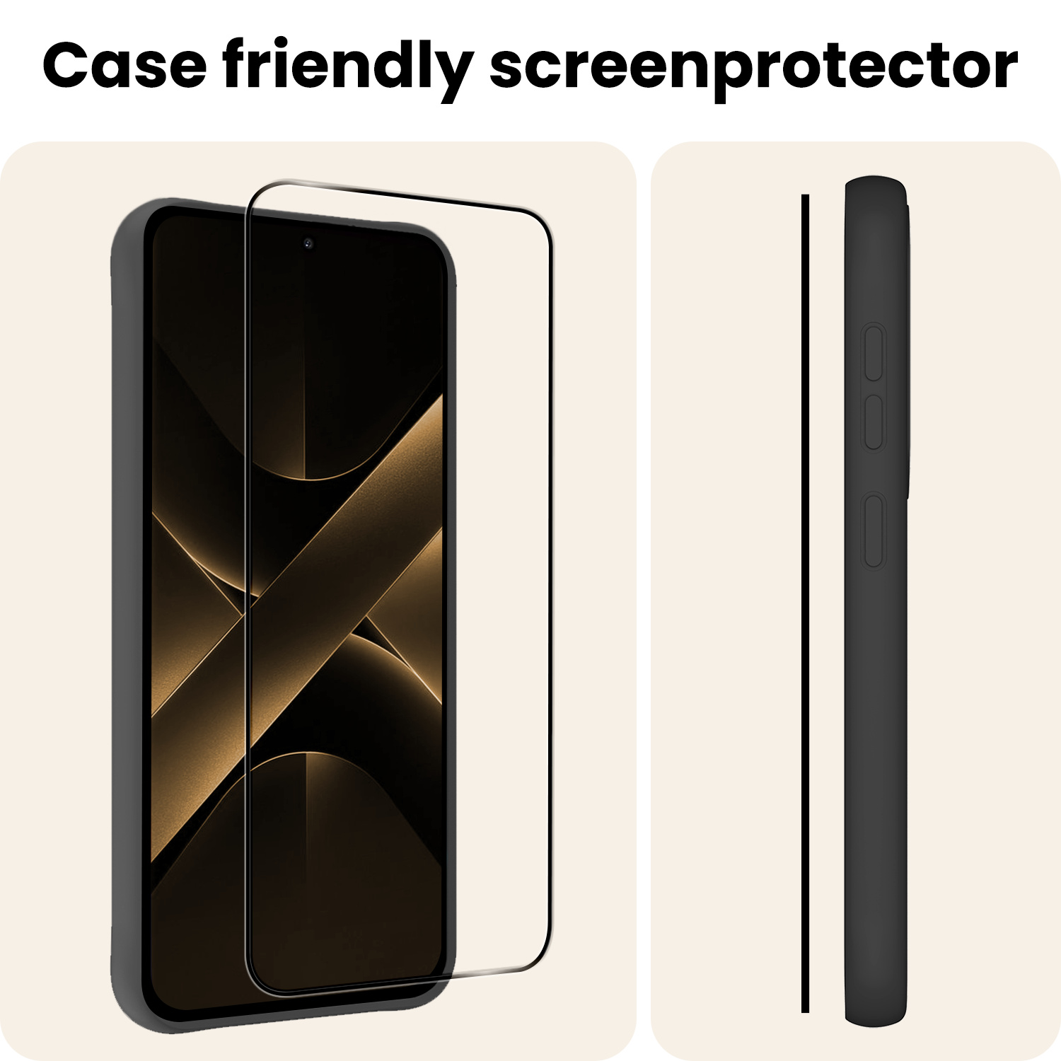 Nomfy Nomfy Xiaomi Poco X7 Screenprotector - 3 PACK