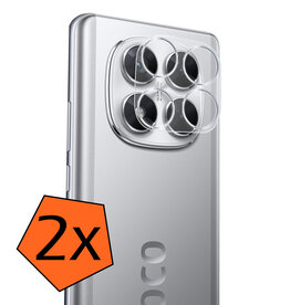 Nomfy Nomfy Xiaomi Poco X7 Camera Screenprotector - 2 PACK