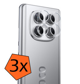 Nomfy Nomfy Xiaomi Poco X7 Camera Screenprotector - 3 PACK