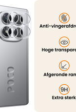 Nomfy Nomfy Xiaomi Poco X7 Camera Screenprotector - 3 PACK