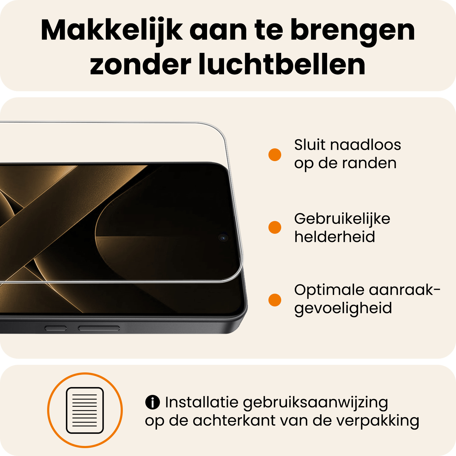 Nomfy Nomfy Xiaomi Poco X7 Pro Screenprotector