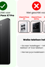 Nomfy Nomfy Xiaomi Poco X7 Pro Screenprotector - 2 PACK