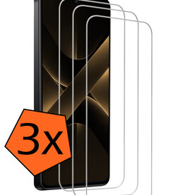 Nomfy Nomfy Xiaomi Poco X7 Pro Screenprotector - 3 PACK