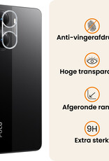 Nomfy Nomfy Xiaomi Poco X7 Pro Camera Screenprotector - 2 PACK