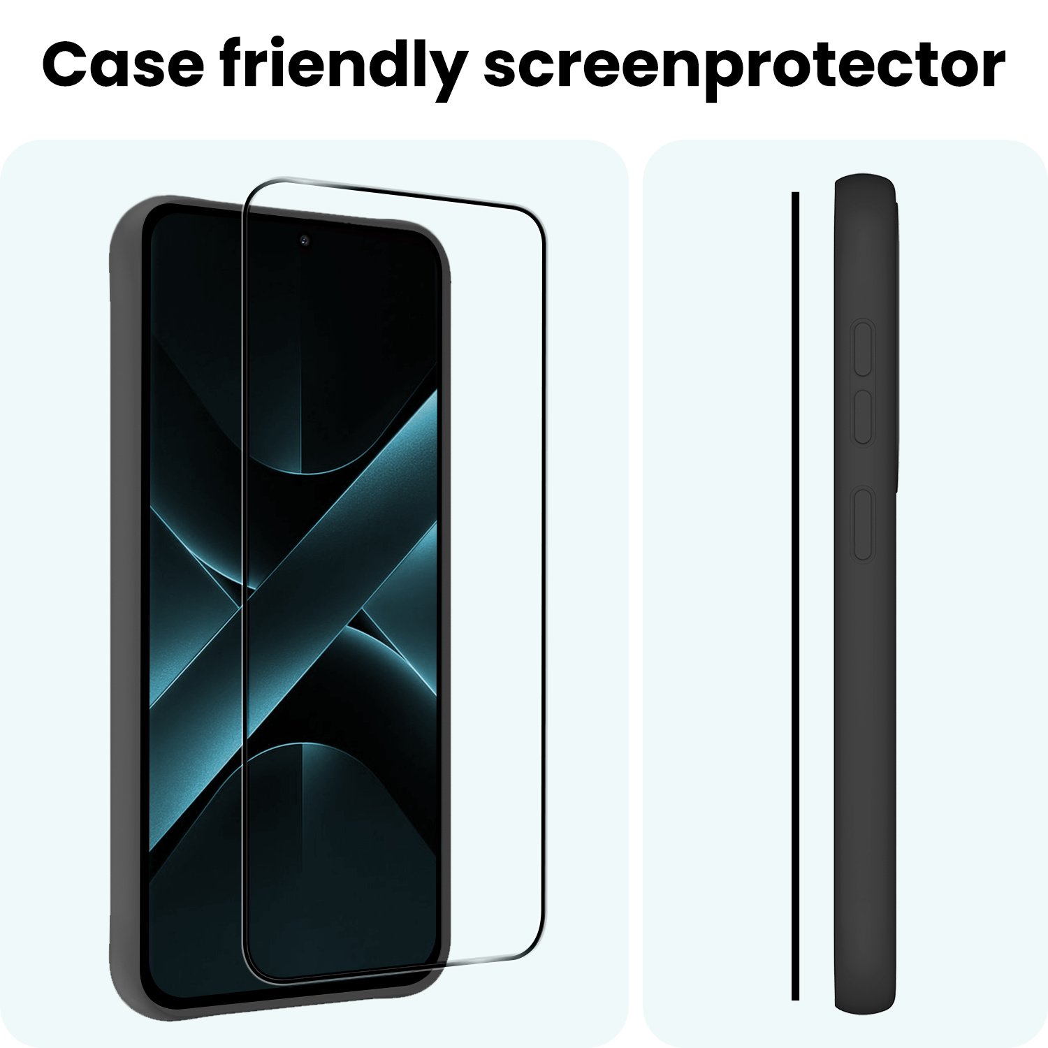 Forterra Forterra Xiaomi Poco X7 Screenprotector - 3 PACK
