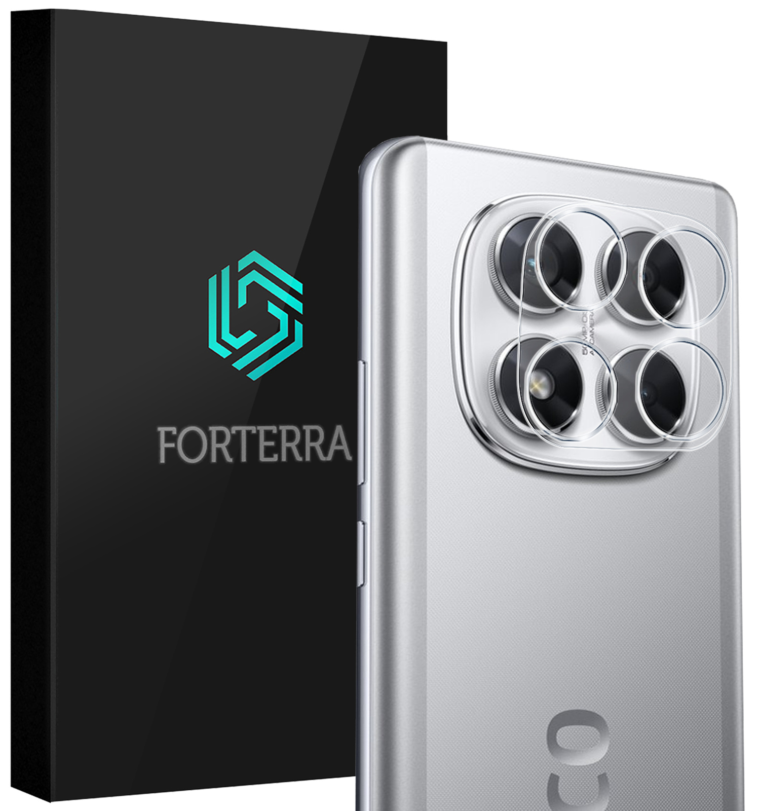 Forterra Forterra Xiaomi Poco X7 Camera Screenprotector