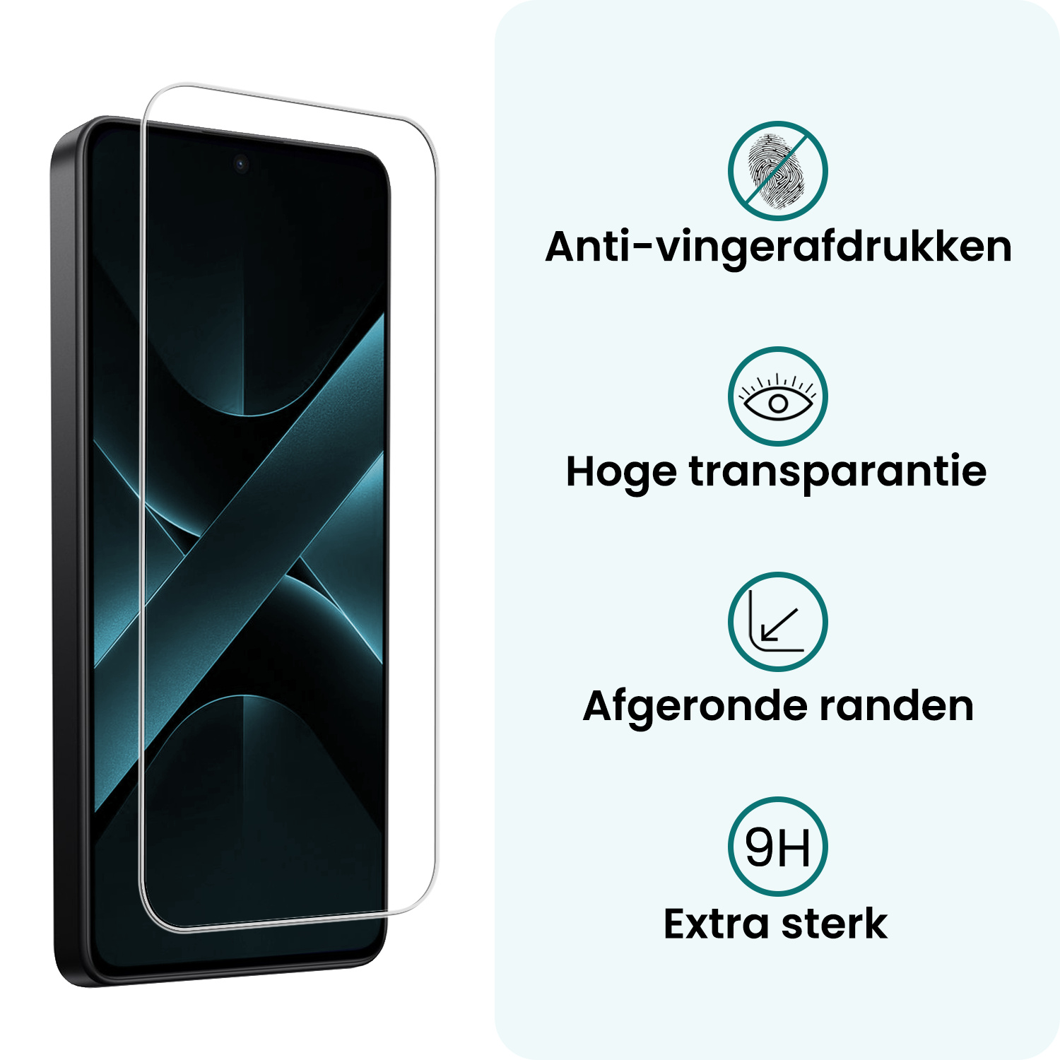 Forterra Forterra Xiaomi Poco X7 Pro Screenprotector