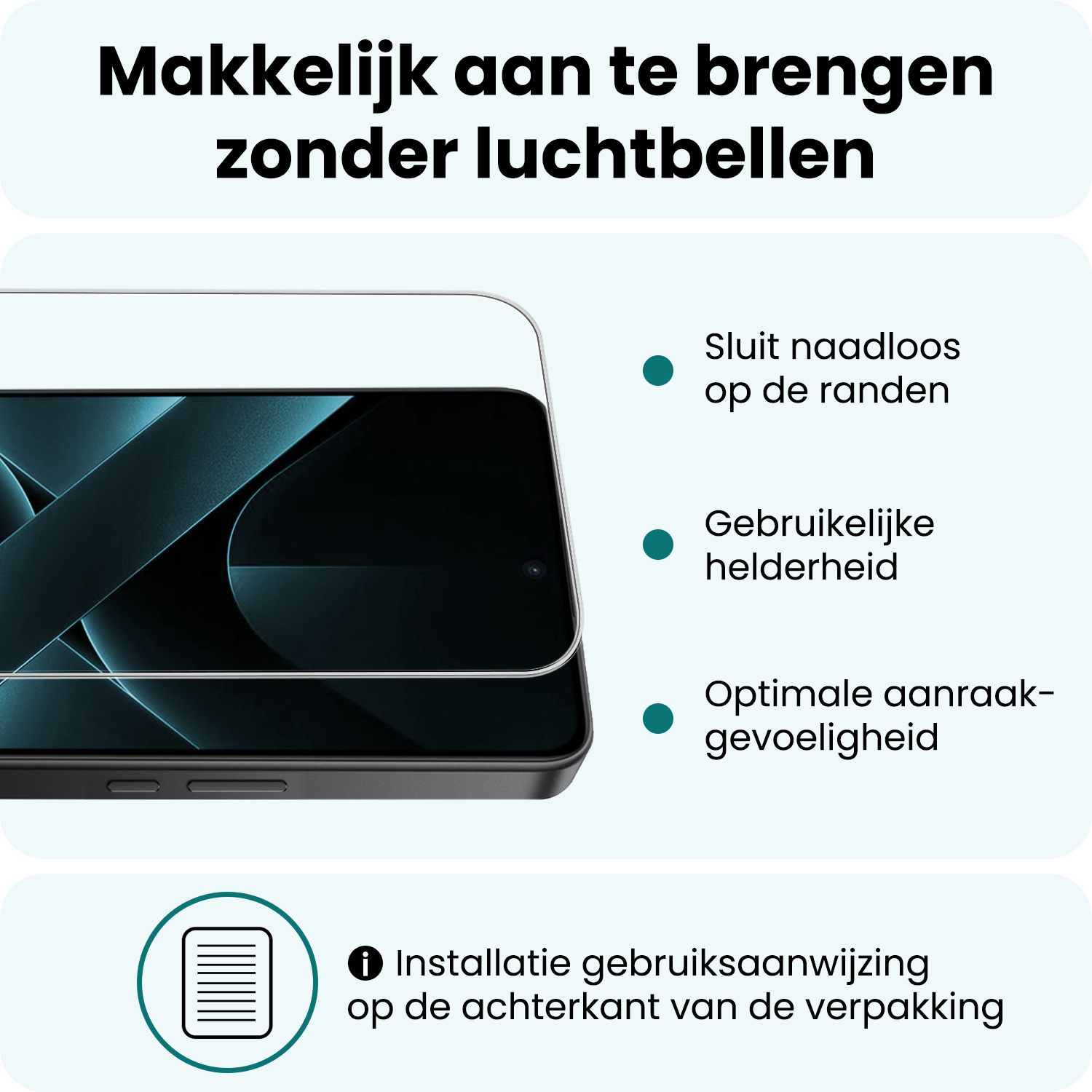 Forterra Forterra Xiaomi Poco X7 Pro Screenprotector