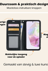 Nomfy Nomfy Samsung Galaxy A36 Hoesje Bookcase - Zwart