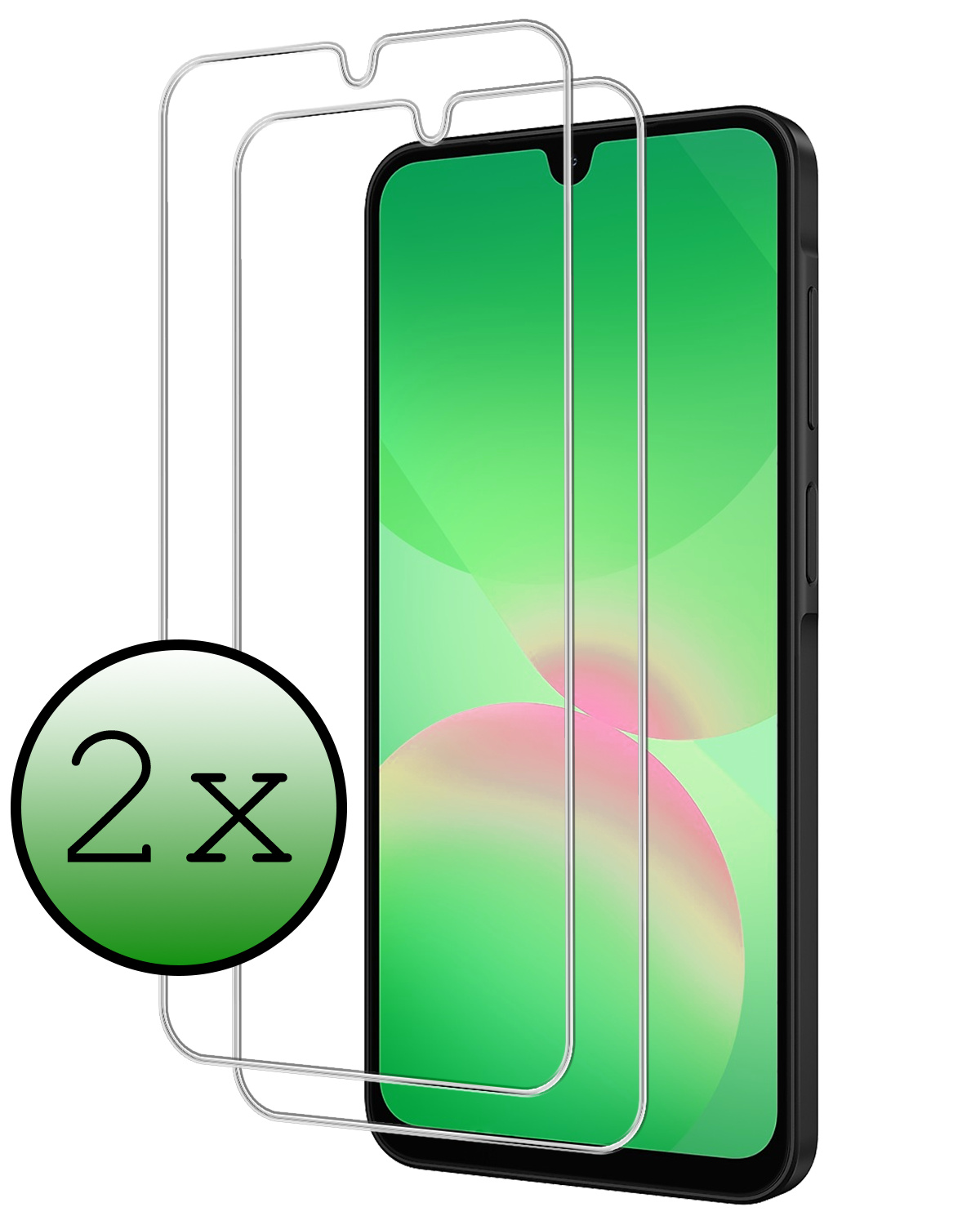 BASEY. BASEY. Samsung Galaxy A26 Screenprotector Glas - 2 PACK