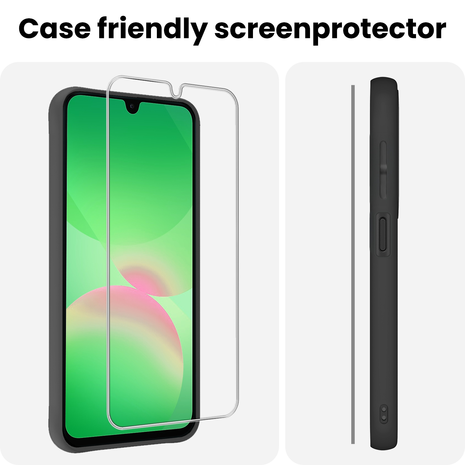 BASEY. BASEY. Samsung Galaxy A26 Screenprotector Glas - 2 PACK