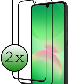 BASEY. BASEY. Samsung Galaxy A26 Screenprotector Glas Full Cover - 2 PACK