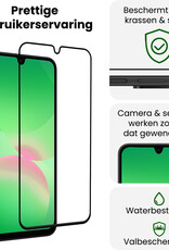 BASEY. BASEY. Samsung Galaxy A26 Screenprotector Glas Full Cover - 2 PACK