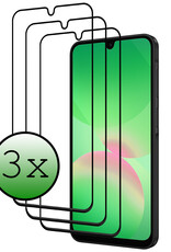 BASEY. BASEY. Samsung Galaxy A26 Screenprotector Glas Full Cover - 3 PACK