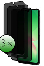 BASEY. BASEY. Samsung Galaxy A26 Screenprotector Glas Privacy - 3 PACK