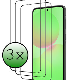 BASEY. BASEY. Samsung Galaxy A36 Screenprotector Glas Full Cover - 3 PACK