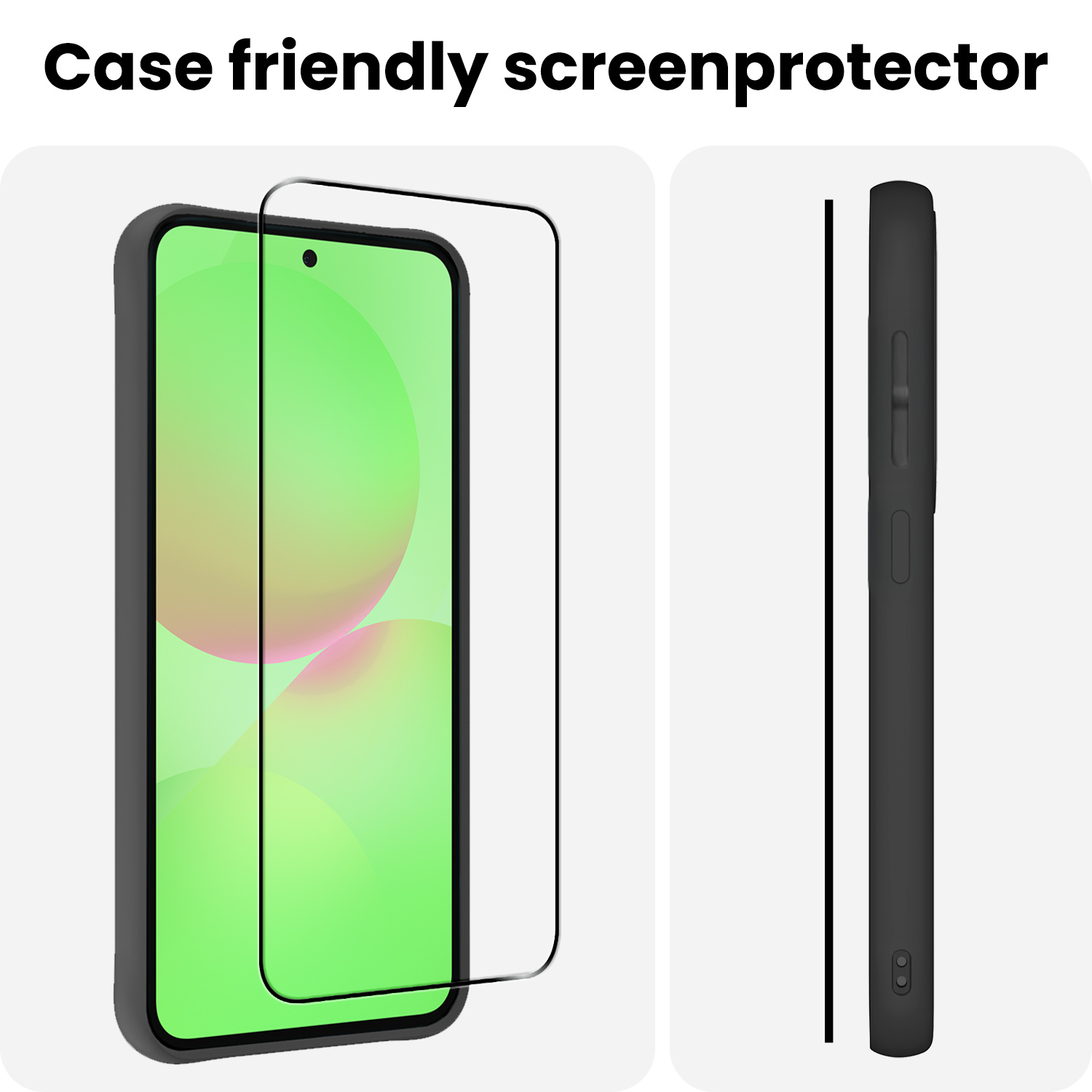 BASEY. BASEY. Samsung Galaxy A36 Screenprotector Glas Full Cover - 3 PACK