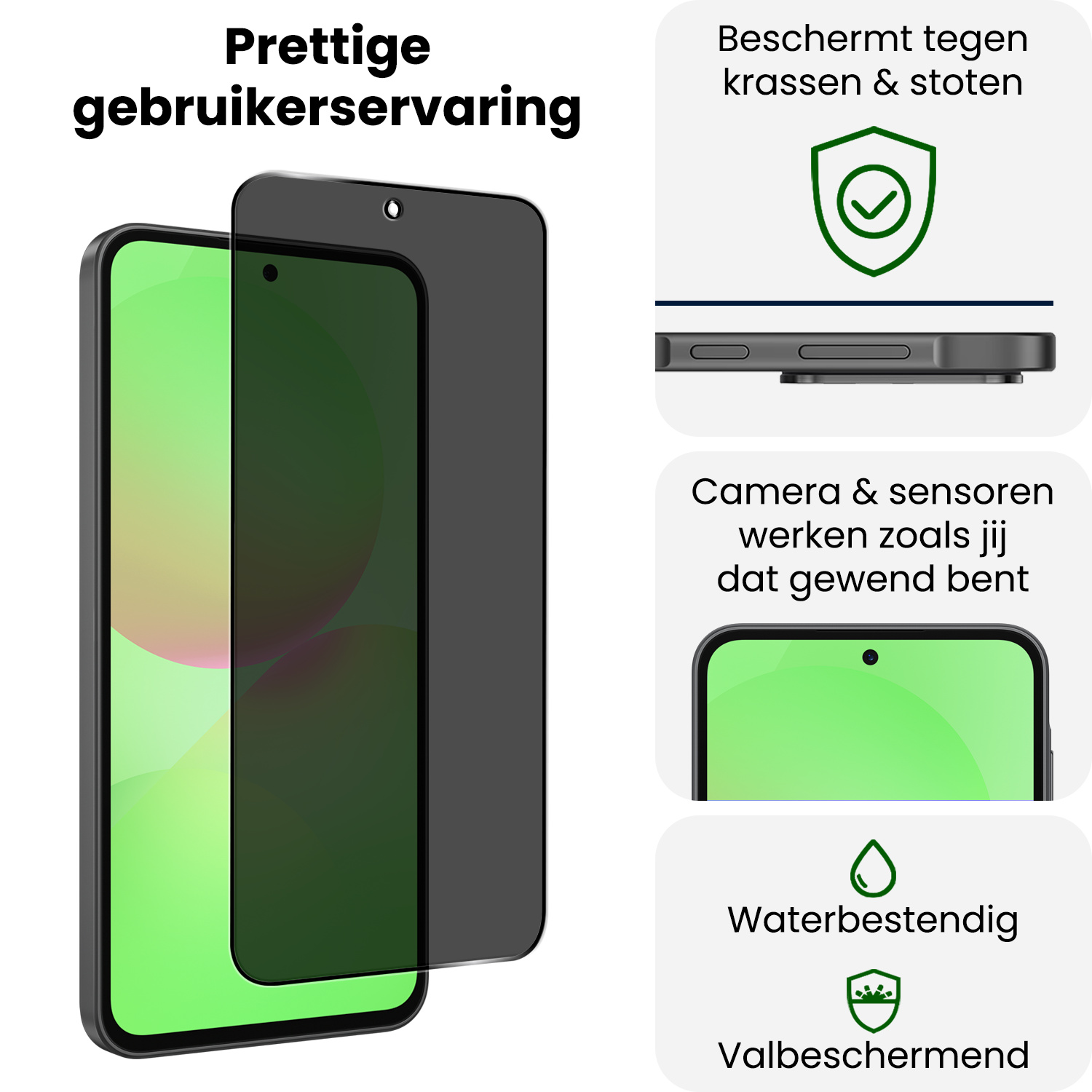 BASEY. BASEY. Samsung Galaxy A36 Screenprotector Glas Privacy