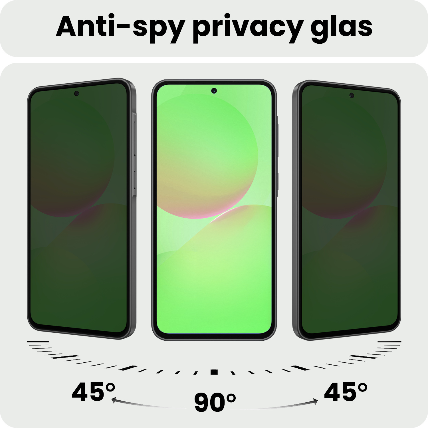 BASEY. BASEY. Samsung Galaxy A36 Screenprotector Glas Privacy - 2 PACK