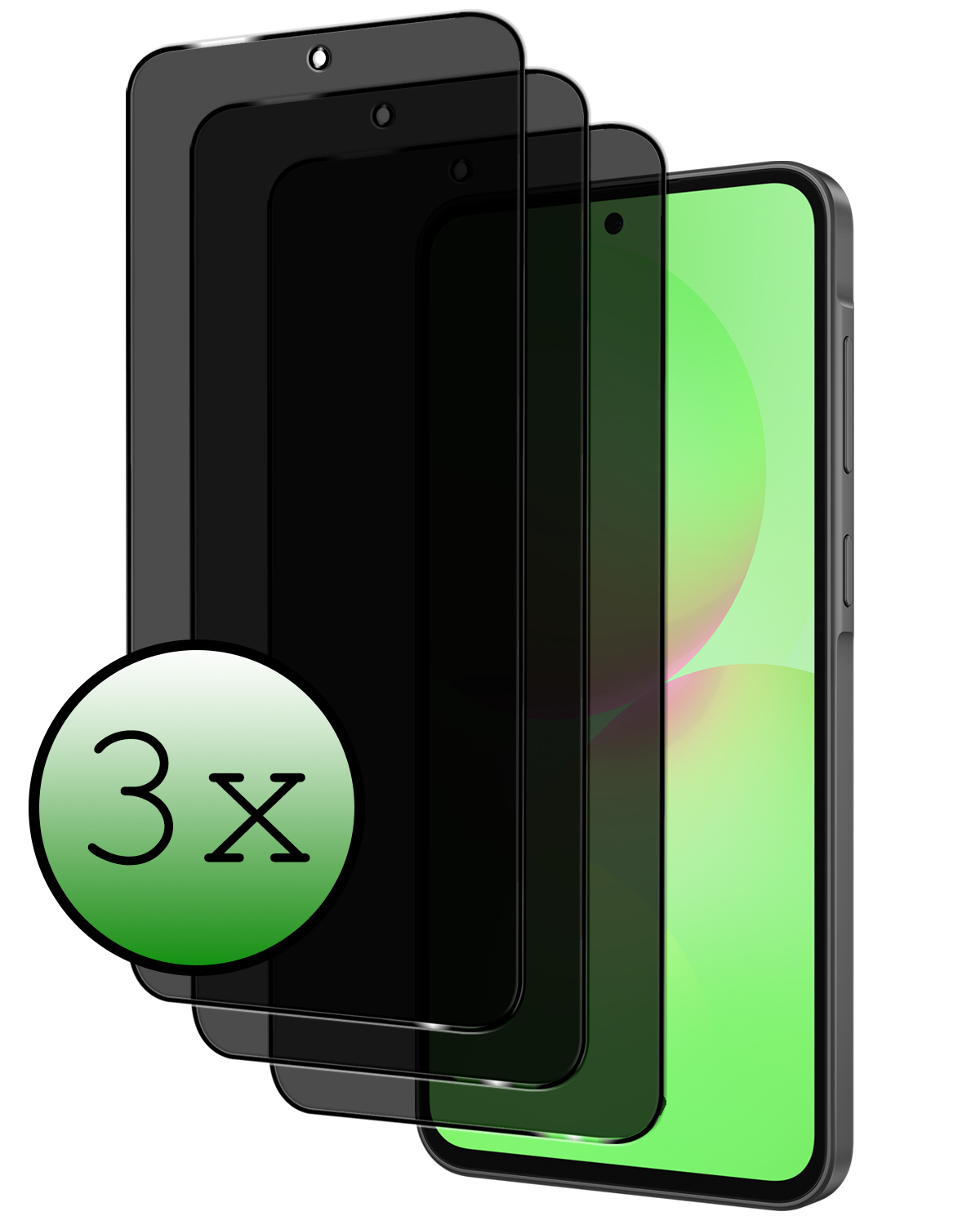 BASEY. BASEY. Samsung Galaxy A36 Screenprotector Glas Privacy - 3 PACK