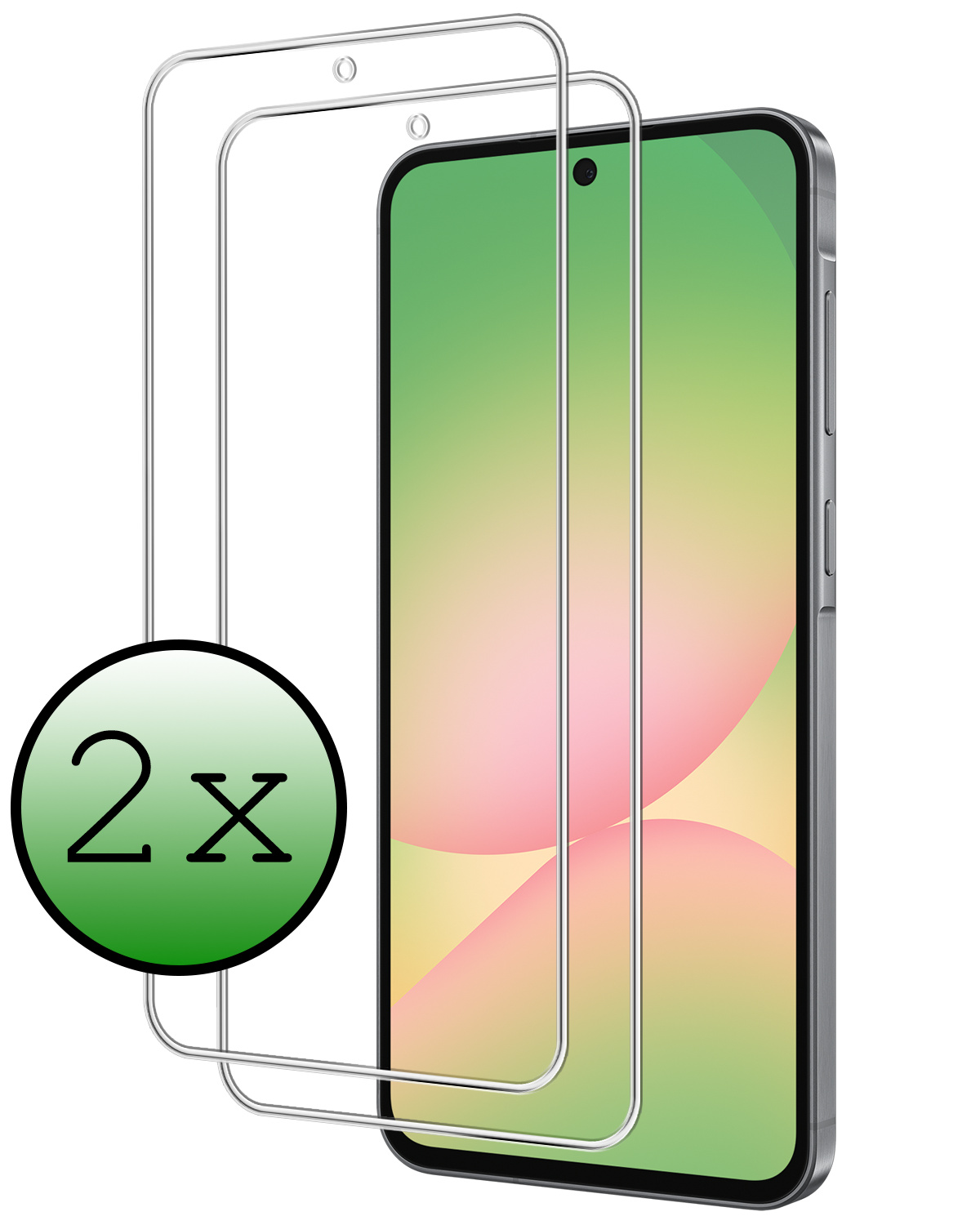 BASEY. BASEY. Samsung Galaxy A56 Screenprotector Glas - 2 PACK