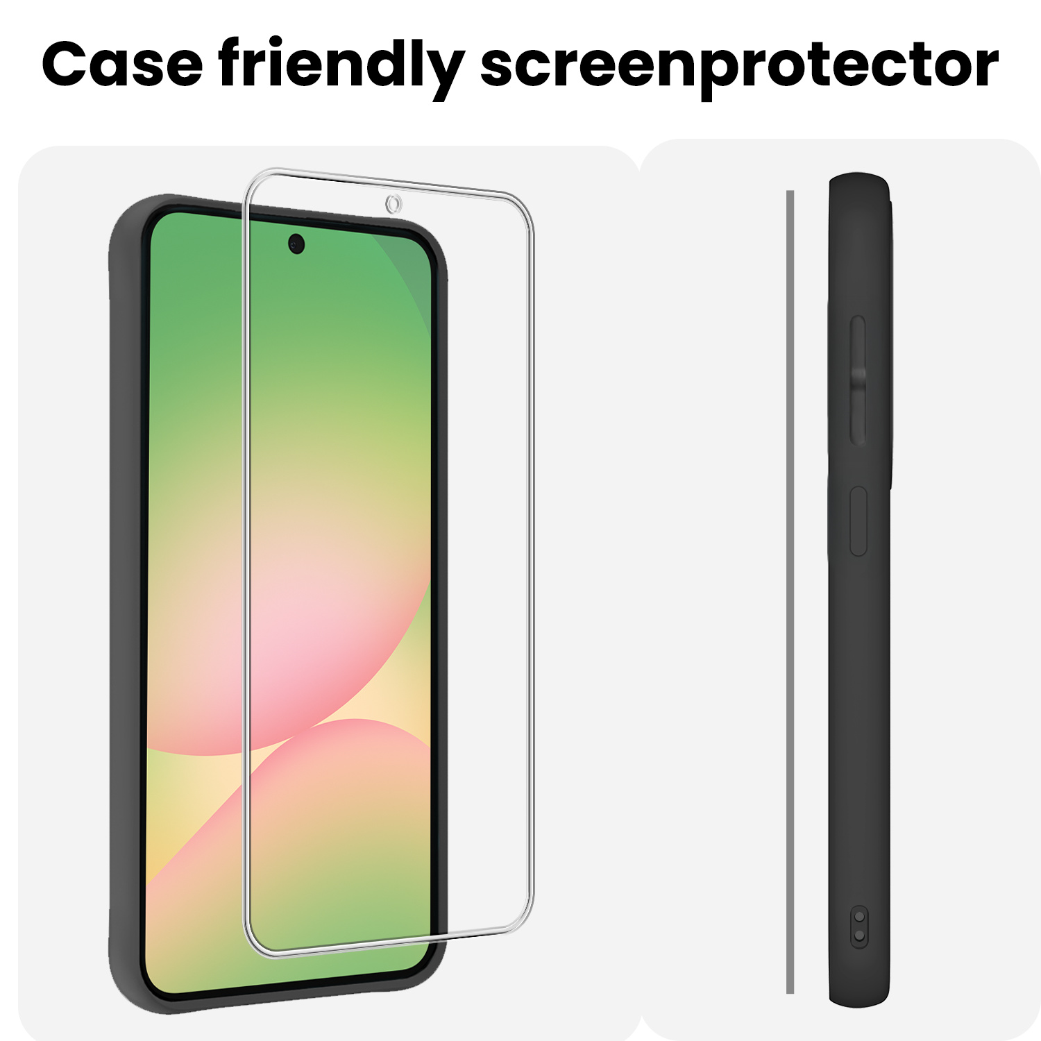 BASEY. BASEY. Samsung Galaxy A56 Screenprotector Glas - 2 PACK