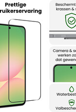 BASEY. BASEY. Samsung Galaxy A56 Screenprotector Glas Full Cover - 2 PACK