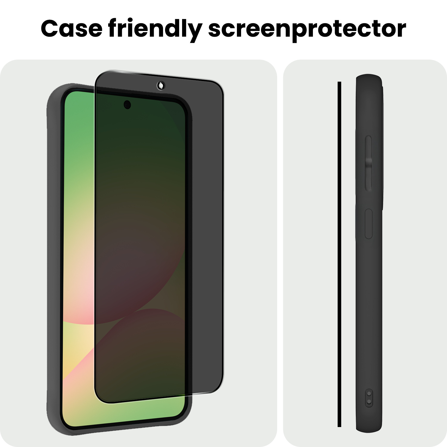 BASEY. BASEY. Samsung Galaxy A56 Screenprotector Glas Privacy - 3 PACK