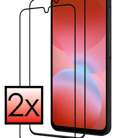 NoXx NoXx Samsung Galaxy A26 Screenprotector Glas Full Cover - 2 PACK