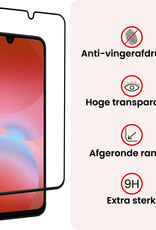 NoXx NoXx Samsung Galaxy A26 Screenprotector Glas Full Cover - 3 PACK