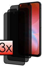 NoXx NoXx Samsung Galaxy A26 Screenprotector Glas Privacy - 3 PACK
