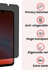 NoXx NoXx Samsung Galaxy A26 Screenprotector Glas Privacy - 3 PACK