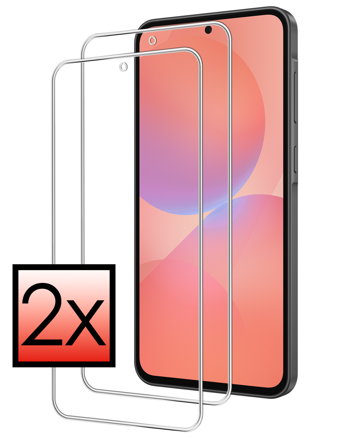 NoXx NoXx Samsung Galaxy A36 Screenprotector Glas - 2 PACK