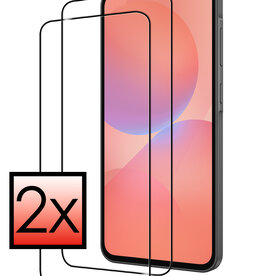 NoXx NoXx Samsung Galaxy A36 Screenprotector Glas Full Cover - 2 PACK