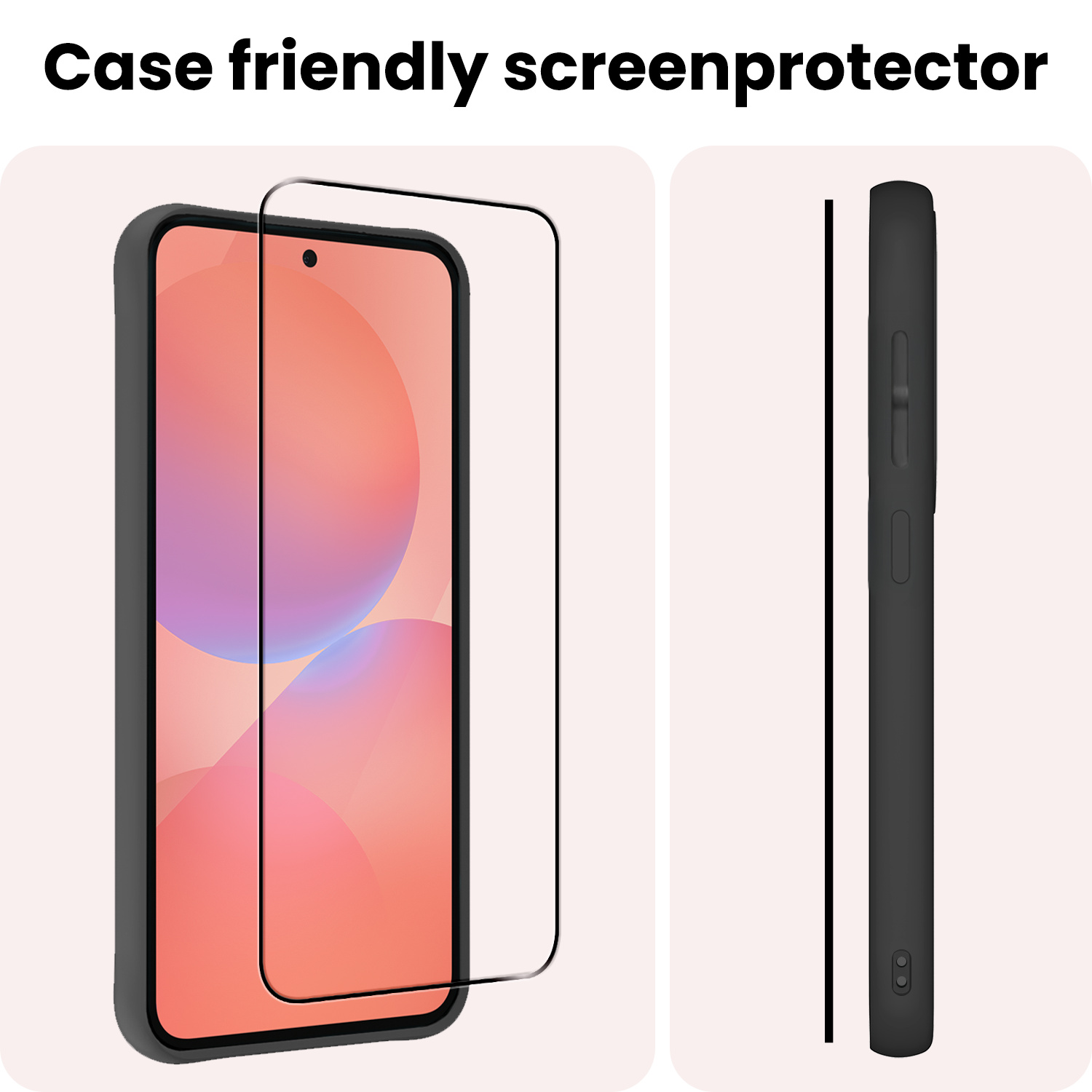 NoXx NoXx Samsung Galaxy A36 Screenprotector Glas Full Cover - 2 PACK